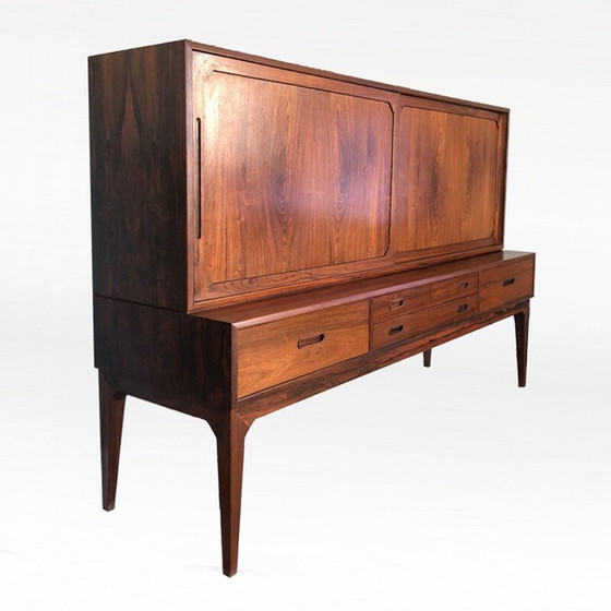 Image 1 of Buffet vintage en palissandre modèle 54 par Kai Kristiansen pour Schou Andersen, 1960