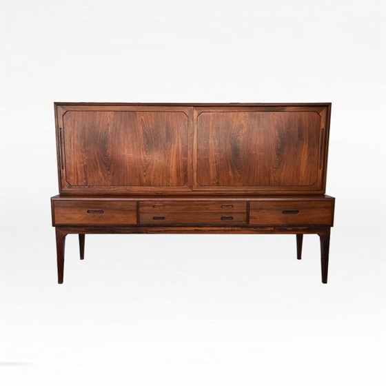Image 1 of Buffet vintage en palissandre modèle 54 par Kai Kristiansen pour Schou Andersen, 1960