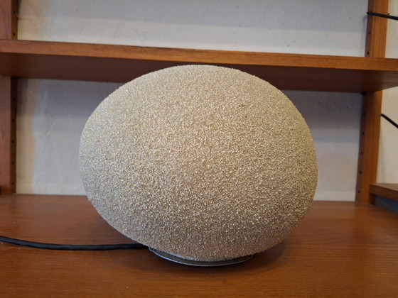 Image 1 of Lampe en pierre de lune italienne par André Cazenave pour Singleton, 1970S