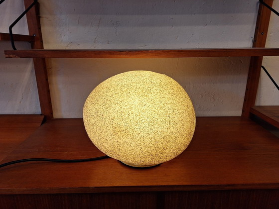 Image 1 of Lampe en pierre de lune italienne par André Cazenave pour Singleton, 1970S