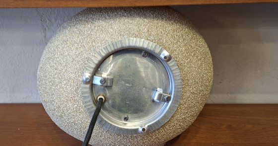 Image 1 of Lampe en pierre de lune italienne par André Cazenave pour Singleton, 1970S