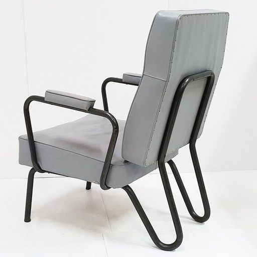 Fauteuil vintage de Jacques Hitier pour Tubauto