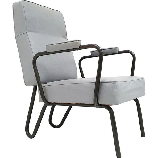 Fauteuil vintage de Jacques Hitier pour Tubauto