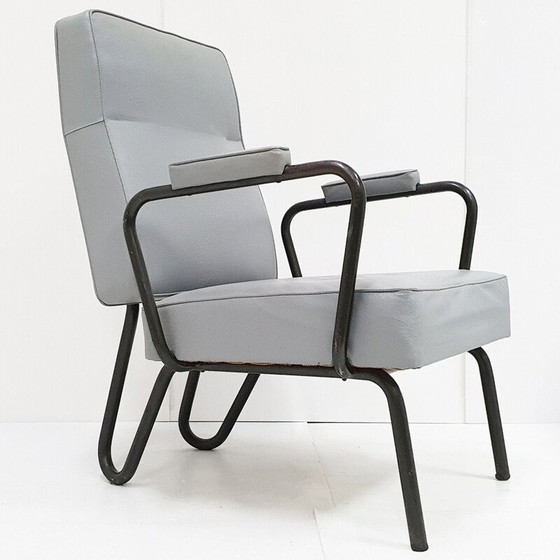 Image 1 of Fauteuil vintage de Jacques Hitier pour Tubauto