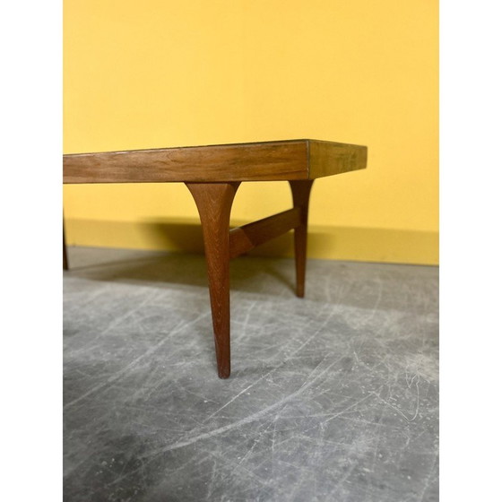 Image 1 of Table basse vintage en bois de rose par Johannes Andersen pour Silkeborg Furniture, Danemark 1960