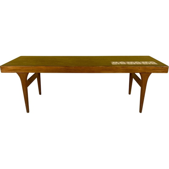 Image 1 of Table basse vintage en bois de rose par Johannes Andersen pour Silkeborg Furniture, Danemark 1960