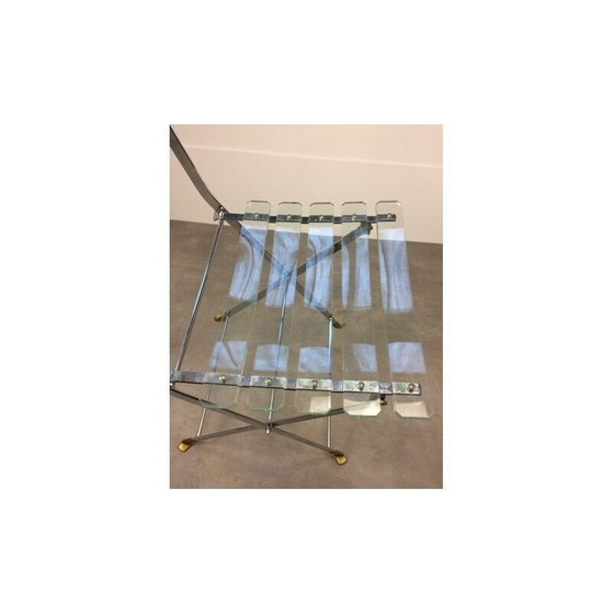 Image 1 of Chaise vintage en plexiglas par Lebovici et Berthet pour Marais International