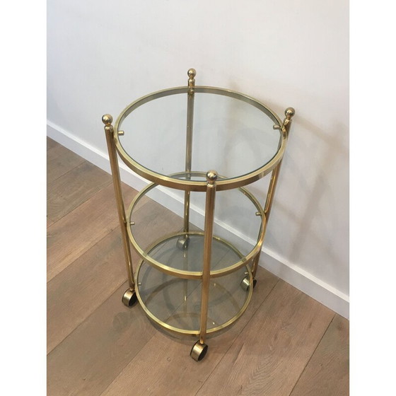 Image 1 of Canapé rond en laiton Bout De Canape