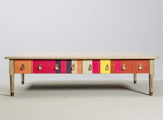 Image 1 of Grange Jacob Vintage Xl Low Coffee Table