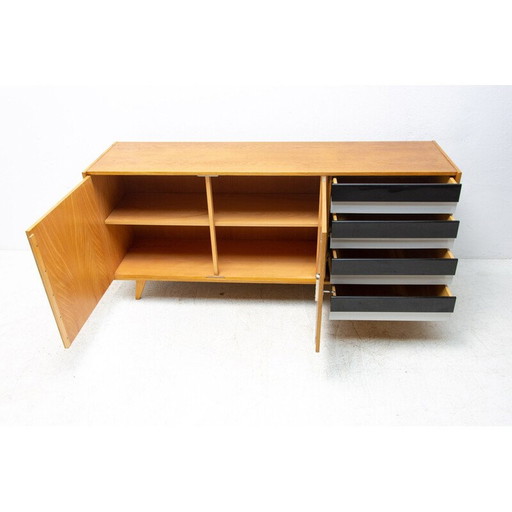 Buffet U-460 du milieu du siècle par Jiří Jiroutek pour Interiér Praha, Tchécoslovaquie 1960