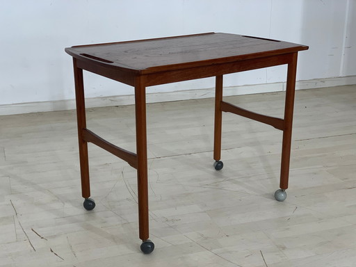 Danish teak desserte table basse table vintage