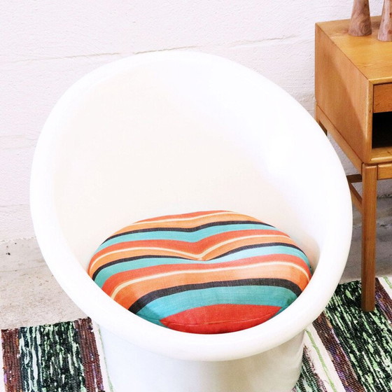 Image 1 of Fauteuil vintage par Ole Gjerlov-Knudsen & Torben Lind pour Ikea 1970