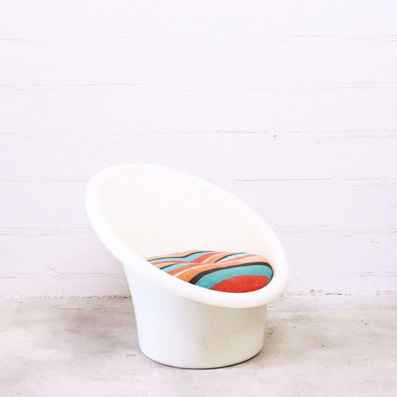 Image 1 of Fauteuil vintage par Ole Gjerlov-Knudsen & Torben Lind pour Ikea 1970