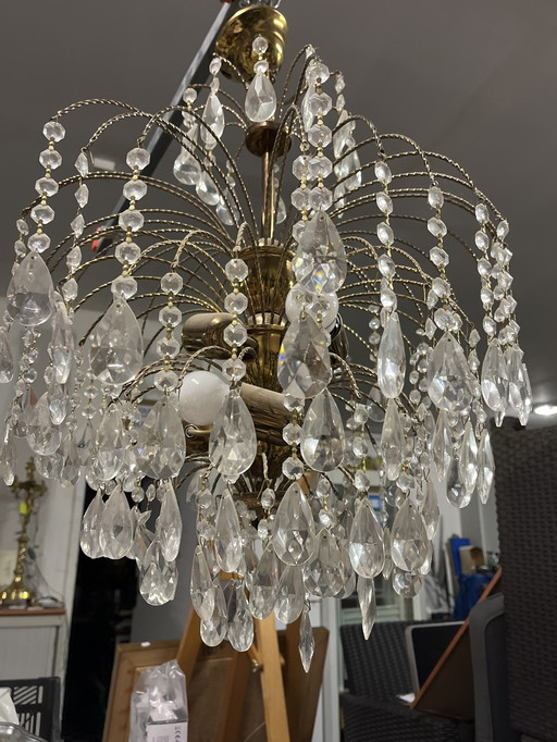 Bolus En Cristal Avec Six Lampes