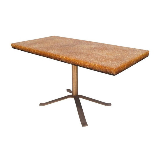 Image 1 of Table basse vintage en résine polyester par Pierre Giraudon, 1970