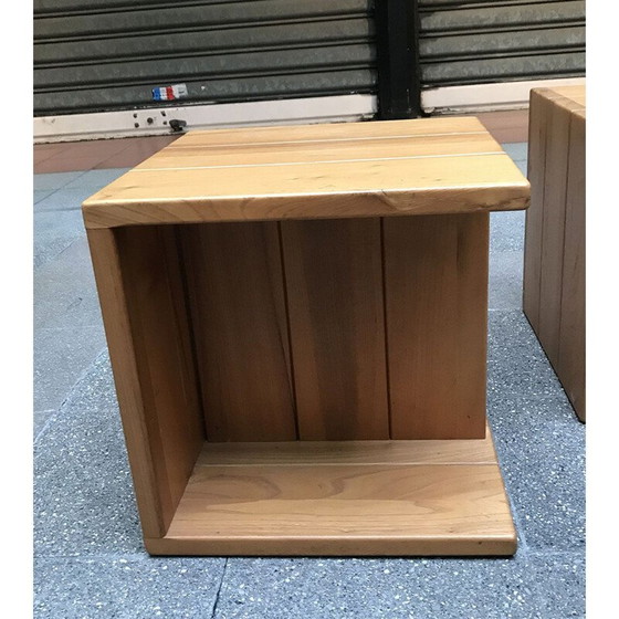 Image 1 of Table cubique vintage par REGAIN et Roland HAEUSLER, 1981