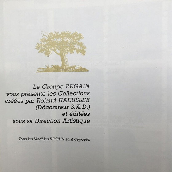 Image 1 of Table cubique vintage par REGAIN et Roland HAEUSLER, 1981