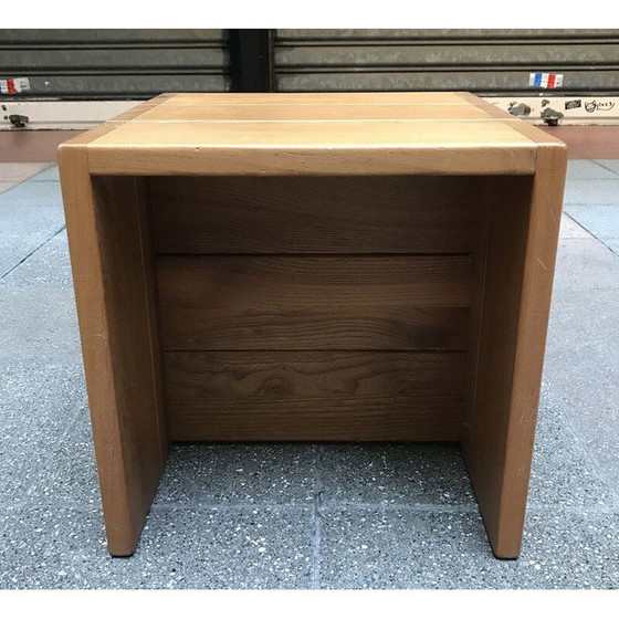 Image 1 of Table cubique vintage par REGAIN et Roland HAEUSLER, 1981