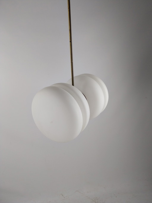 1 X Josef Hurka For Napako Suspension Lamp 1960'S