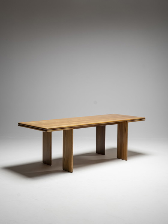 Image 1 of Table de salle à manger attribuée à Mario Marenco, Italie, années 1980