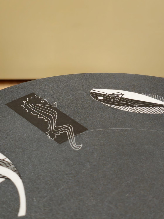 Image 1 of Table à plantes vintage en plastilan Table d'appoint