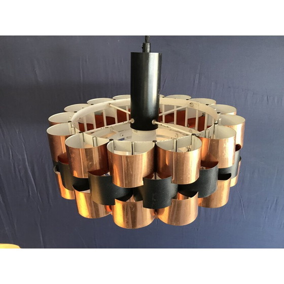 Image 1 of Lampe suspendue scandinave vintage par Werner Shou, 1970