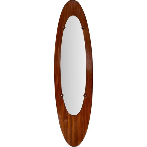 Miroir vintage par Franco Campo et Carlo Graffi pour Home, 1960