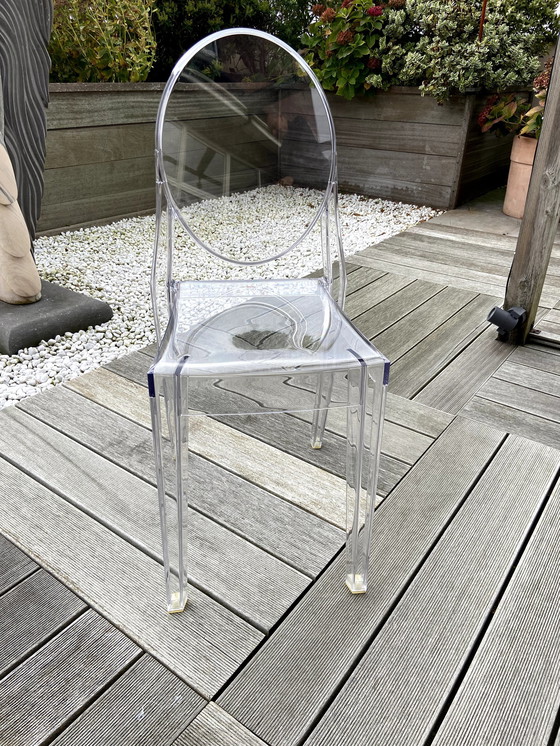 Image 1 of 4x Kartell Victoria Ghost Chairs