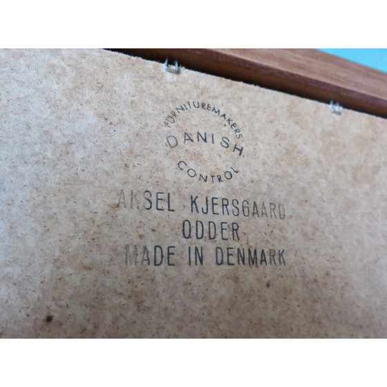 Image 1 of Miroir vintage en teck par Aksel Kjersgaard, Danemark 1965