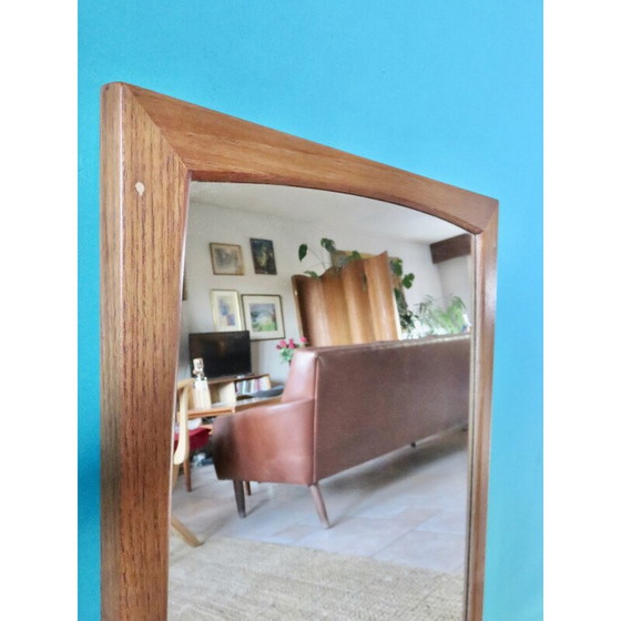 Image 1 of Miroir vintage en teck par Aksel Kjersgaard, Danemark 1965