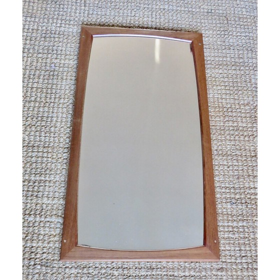 Image 1 of Miroir vintage en teck par Aksel Kjersgaard, Danemark 1965