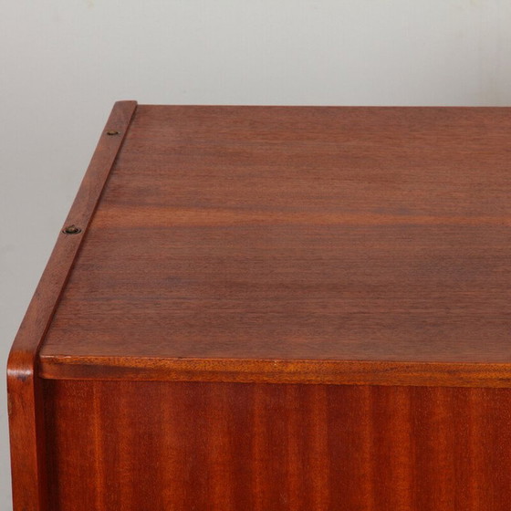 Image 1 of Commode vintage modèle U-452 en placage d'acajou par Jiri Jiroutek pour Interier Praha, Tchécoslovaquie 1960