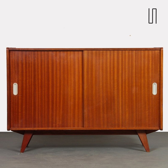 Image 1 of Commode vintage modèle U-452 en placage d'acajou par Jiri Jiroutek pour Interier Praha, Tchécoslovaquie 1960
