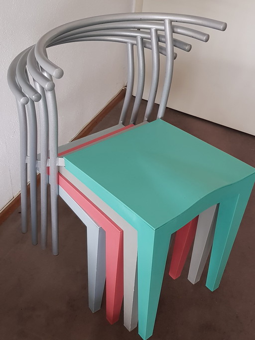 4X chaises Philippe Starck Kartell