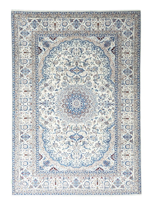 Tapis d'Orient Naïn 9 La noué à la main avec de la soie - 359 X 252 cm
