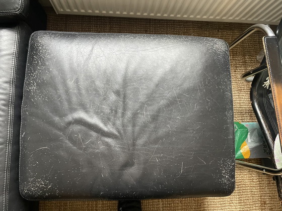 Image 1 of Canapé-lit vintage Roche Bobois avec pouf