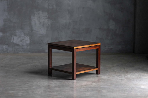 Table d'appoint en bambou par Axel Vervoordt, Belgique, 1980S