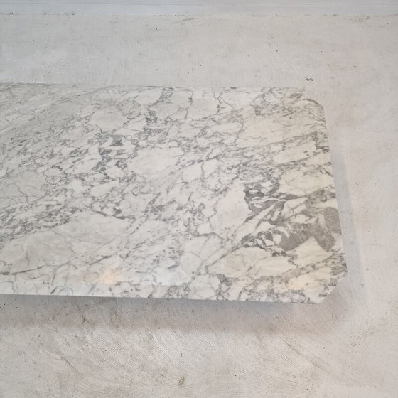 Image 1 of Table basse vintage en marbre, Italie 1970