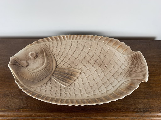 Plat de présentation pour le poisson, 1970S, Sarreguemines