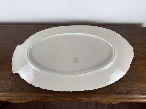 Plat de présentation pour le poisson, 1970S, Sarreguemines