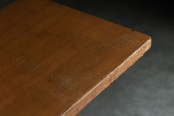 Image 1 of Table d'appoint de Charlotte Perriand pour l'Hôtel Les Trois Arcs, France, années 1960