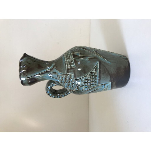 Pichet en céramique vintage de Huguette Bessone, 1960