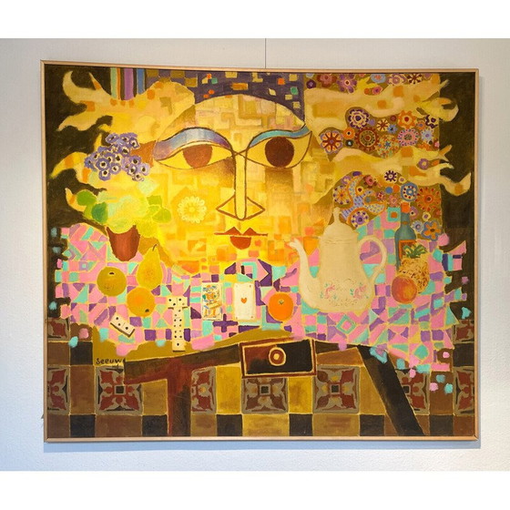 Image 1 of Peinture vintage de Jos Seeuws, Belgique, années 1970