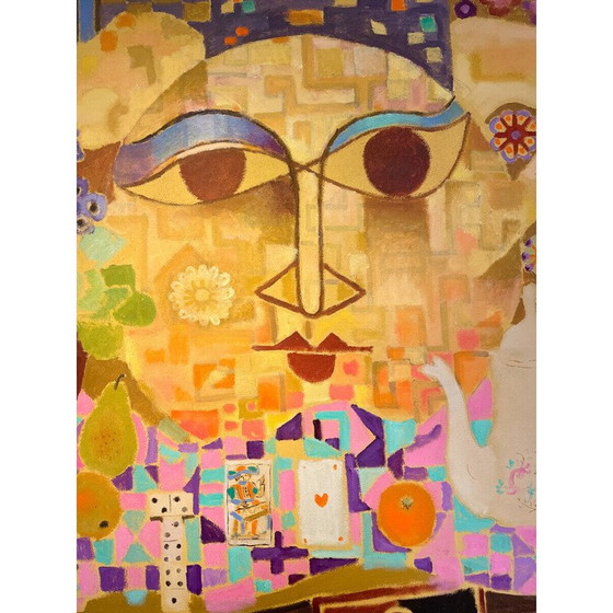 Image 1 of Peinture vintage de Jos Seeuws, Belgique, années 1970