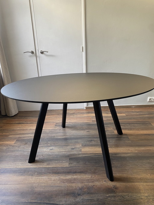 Hay Set About A Chair Aac26 Black/Black Hay Copenhaque Table 140 Cm