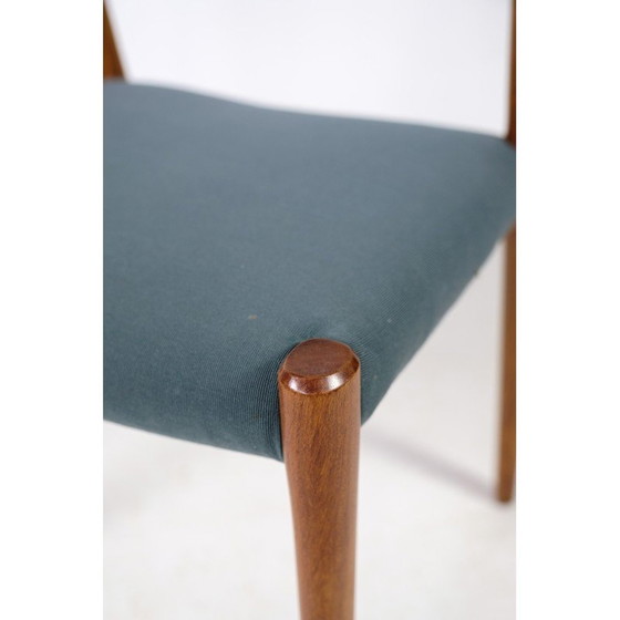 Image 1 of Ensemble de 6 chaises de salle à manger vintage en bois de rose modèle 77 par Niels O. Møller pour J.L Møllers Møbelfabrik, 1960