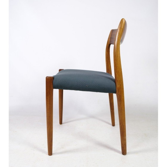 Image 1 of Ensemble de 6 chaises de salle à manger vintage en bois de rose modèle 77 par Niels O. Møller pour J.L Møllers Møbelfabrik, 1960