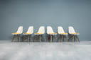 Chaises Eames Dsw, 6X