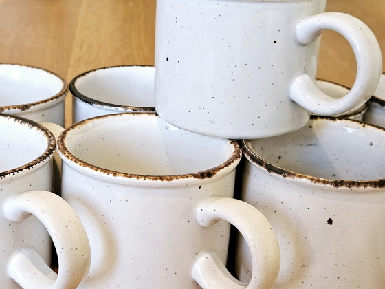 Image 1 of Midwinter Stonehenge - Lot de 9 tasses à thé