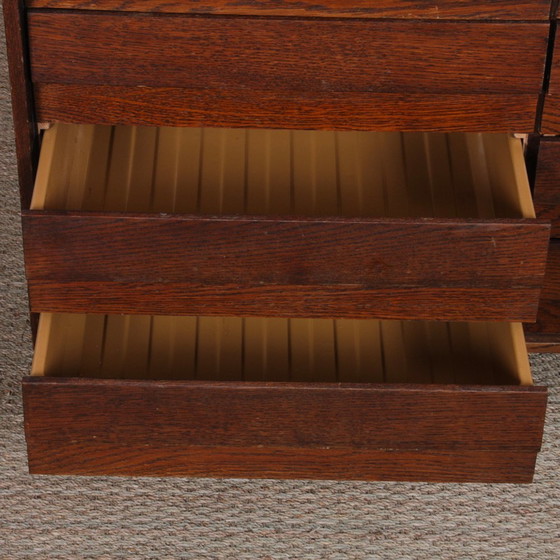 Image 1 of Commode En Chêne Foncé Par Jiri Jiroutek, Modèle U-453, Vers 1960